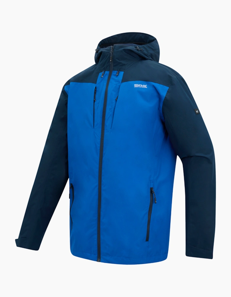 Mens Calderdale Colour Block Waterproof Jacket