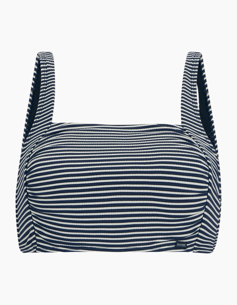 Womens/Ladies Loria Stripe Bikini Top
