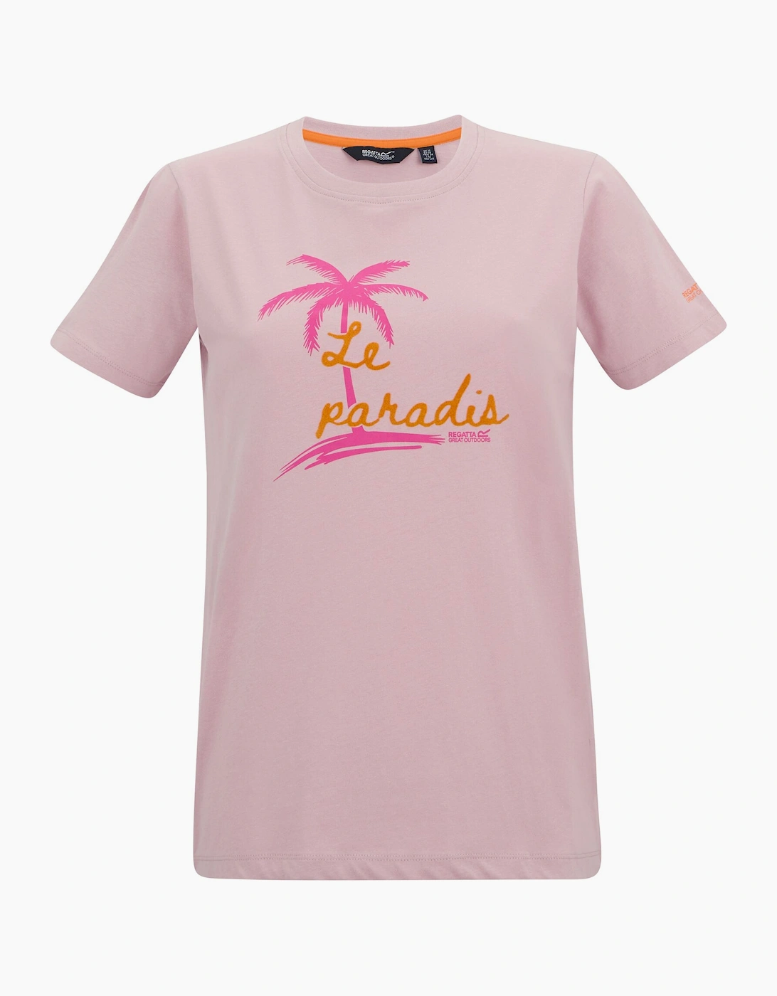 Regatta Women's Pink / Filandra Vx Palm T-Shirt - Size: 12
