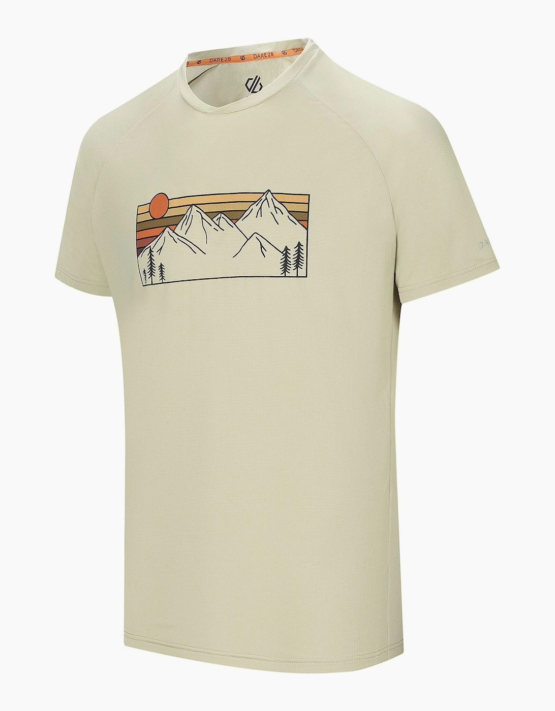 Mens Tech II Mountain Peaks T-Shirt