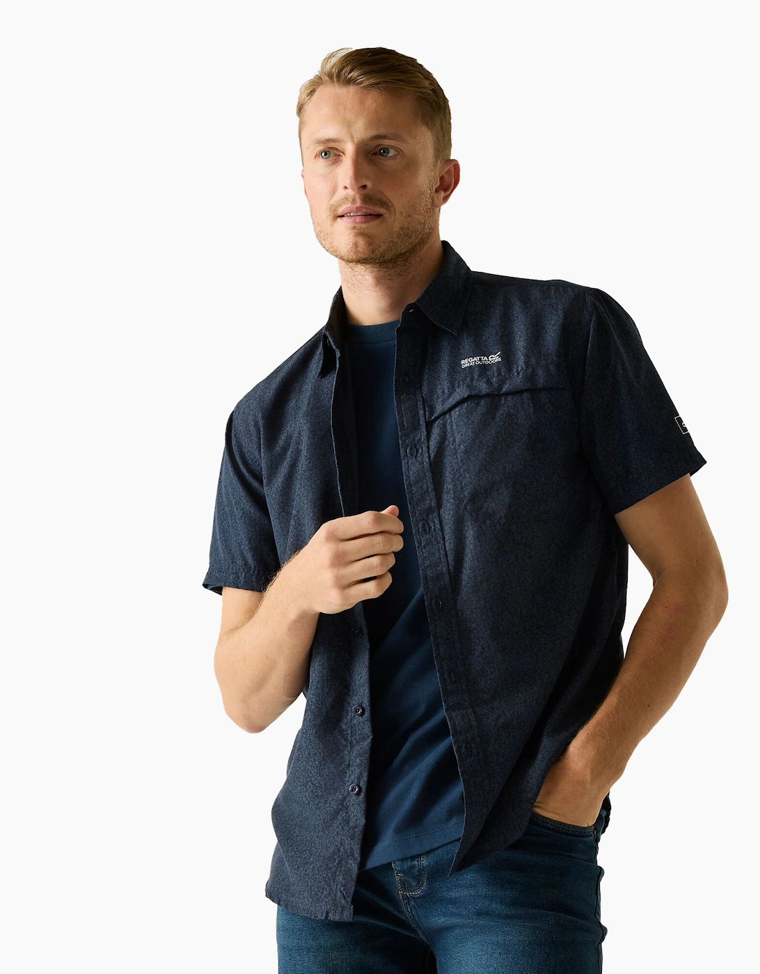 Mens Mindano Textured Shirt