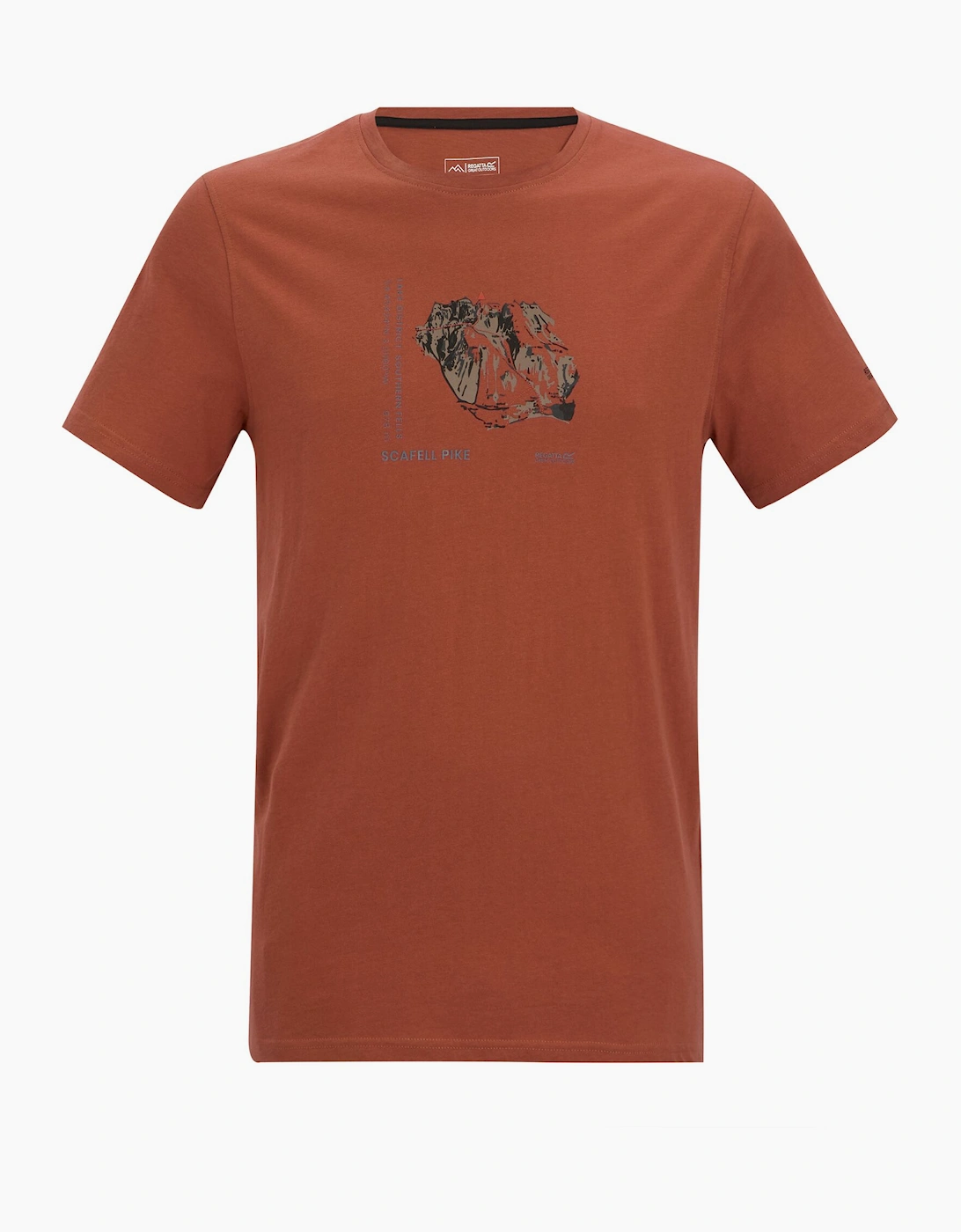 Mens Breezed Mountain Flow T-Shirt, 6 of 5