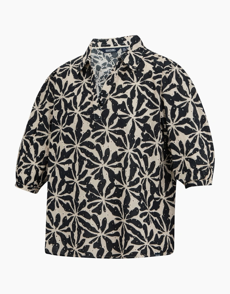 Womens/Ladies Nofino Abstract Floral Shirt