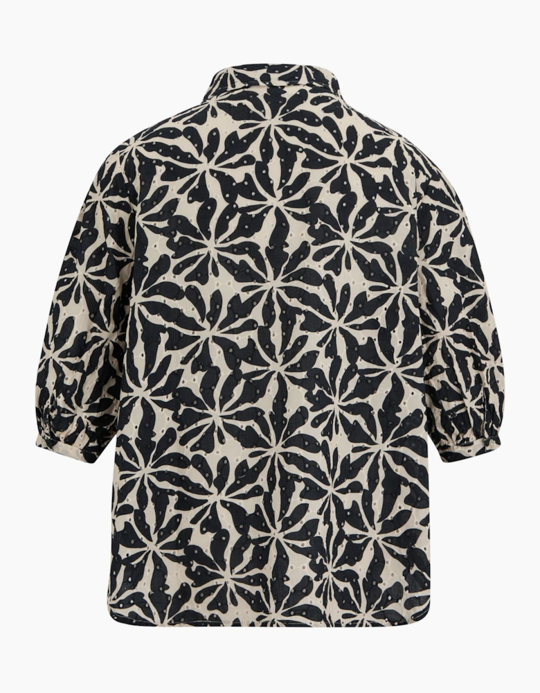 Womens/Ladies Nofino Abstract Floral Shirt