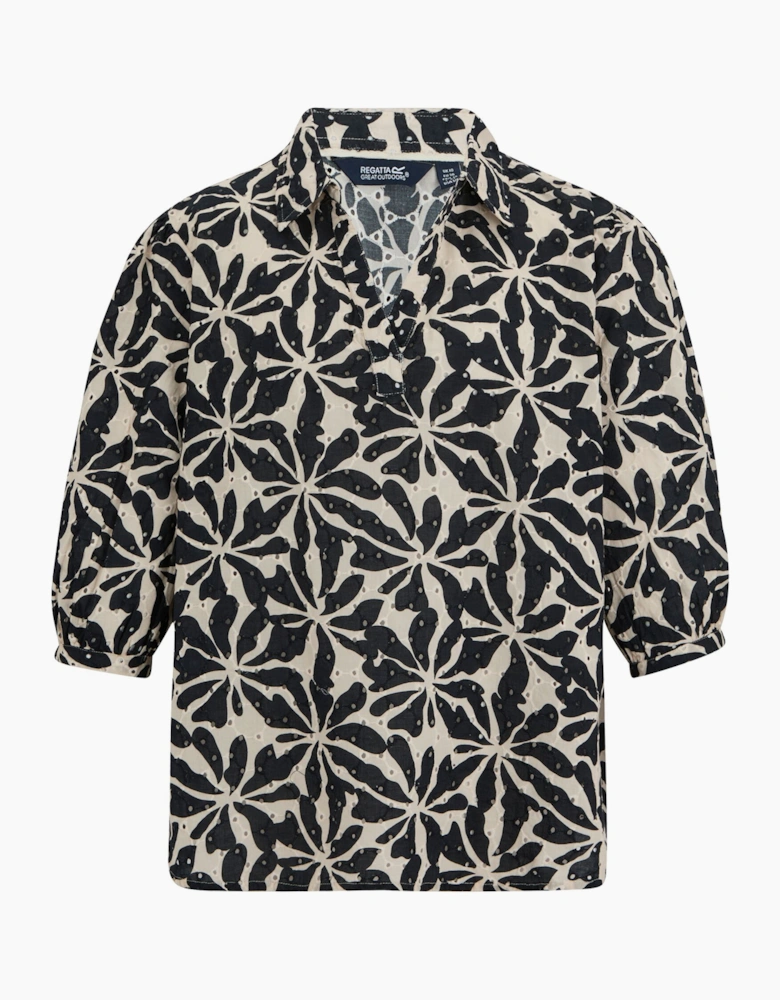Womens/Ladies Nofino Abstract Floral Shirt