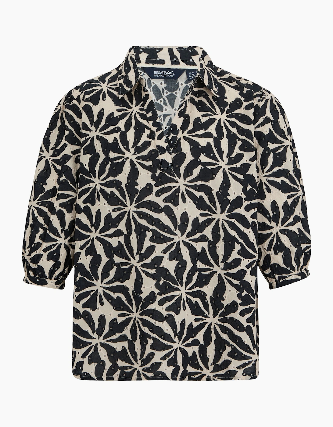 Womens/Ladies Nofino Abstract Floral Shirt, 6 of 5