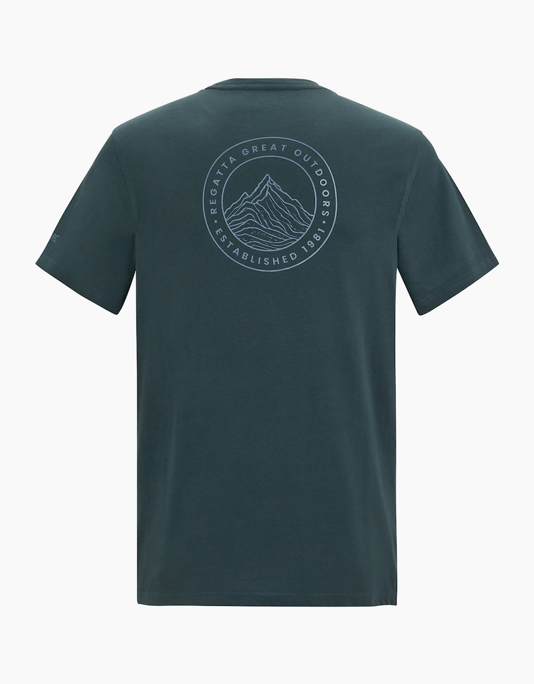 Mens Breezed Line Art T-Shirt