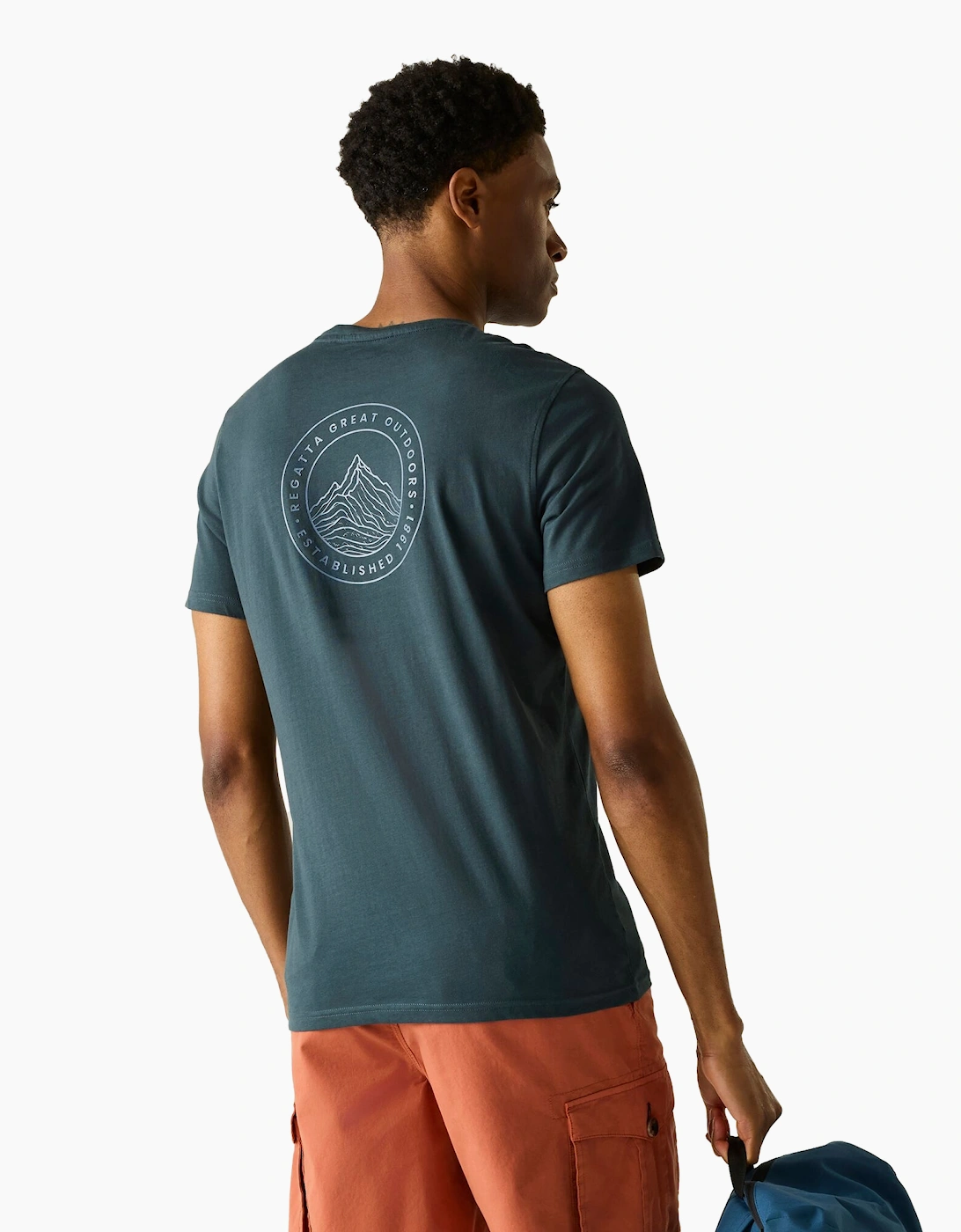 Mens Breezed Line Art T-Shirt