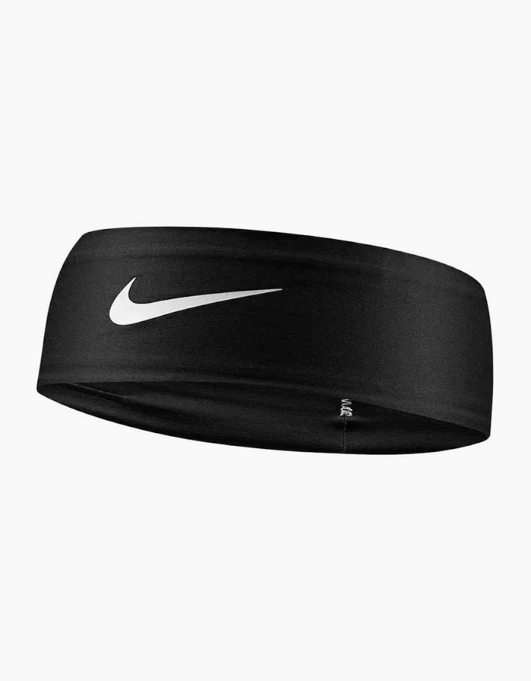 Nike Fury Classic Logo Dri-Fit Headband - Black - Size: One size
