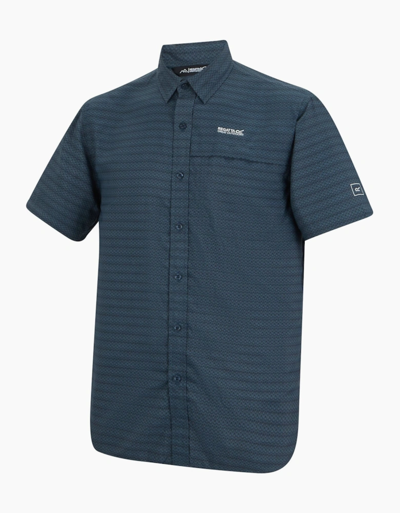 Mens Mindano Triangle Short-Sleeved Shirt