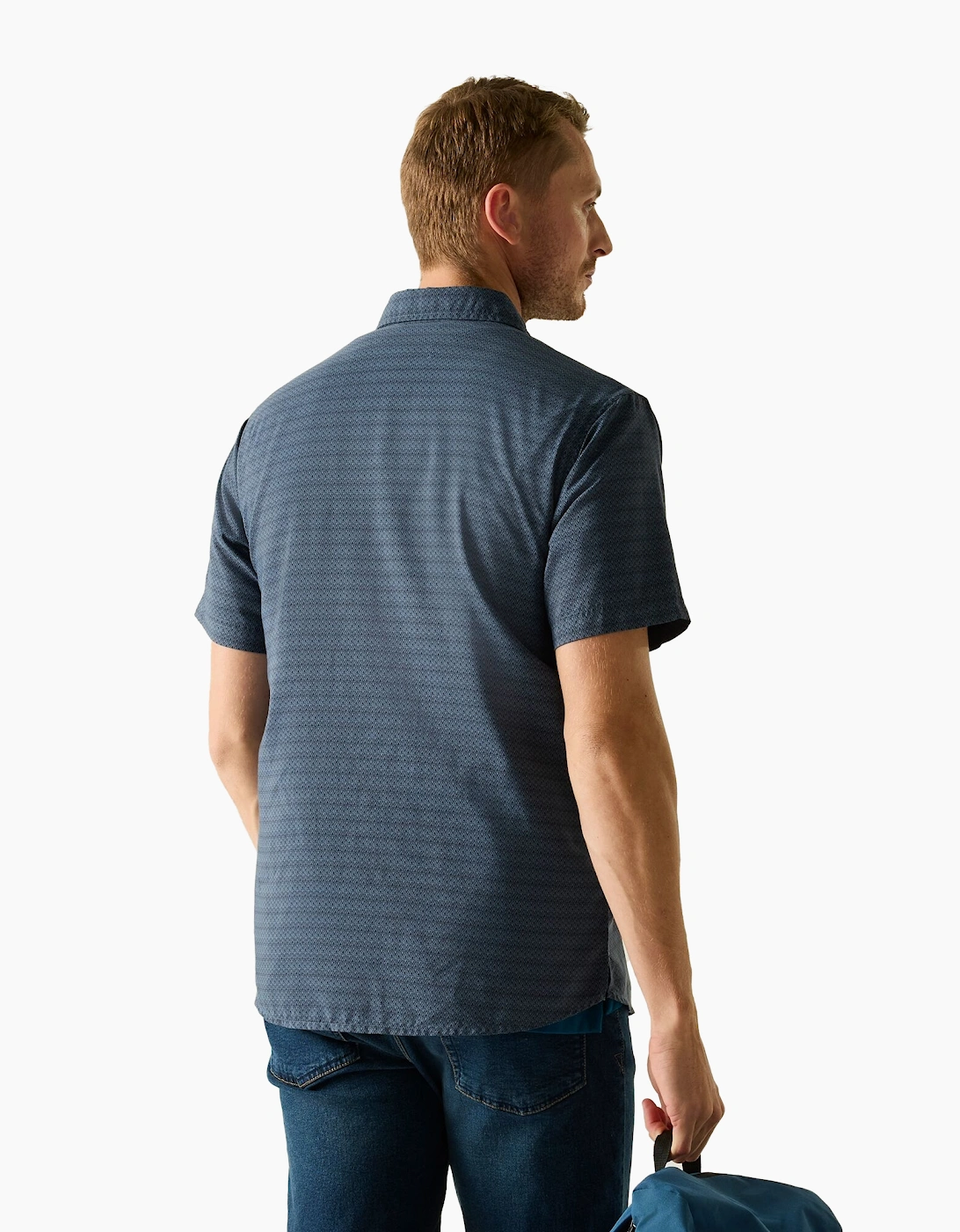 Mens Mindano Triangle Short-Sleeved Shirt