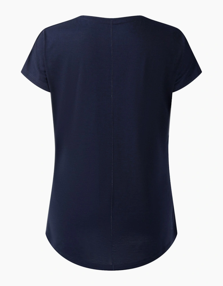 Womens/Ladies Serenity Mountain Scene T-Shirt