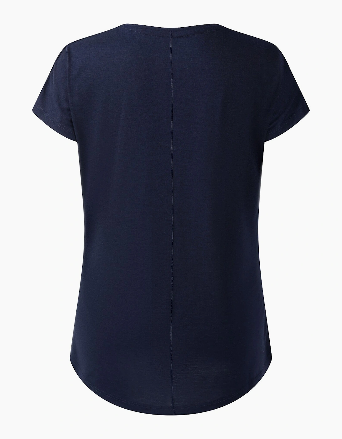 Womens/Ladies Serenity Mountain Scene T-Shirt