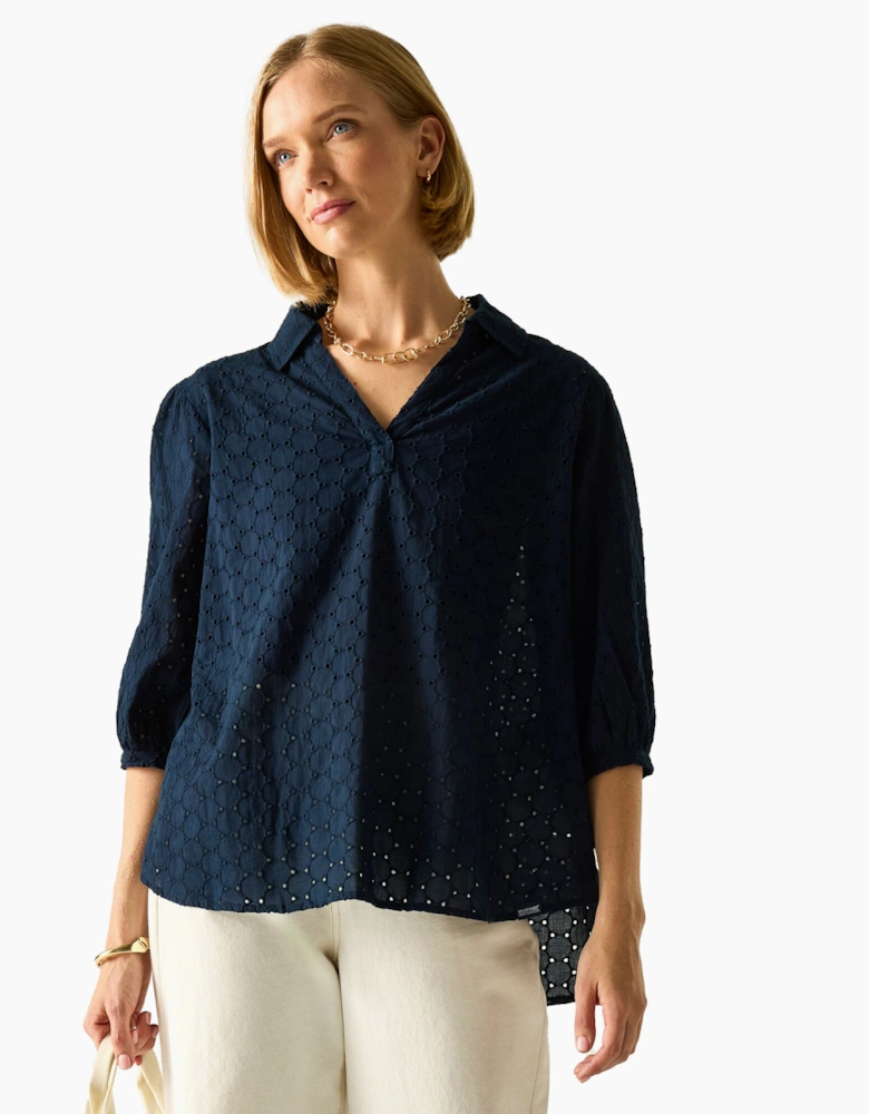 Womens/Ladies Nofino Broderie Shirt