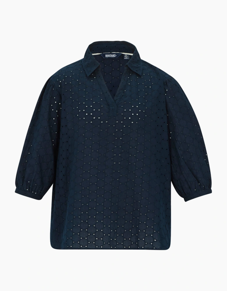 Womens/Ladies Nofino Broderie Shirt