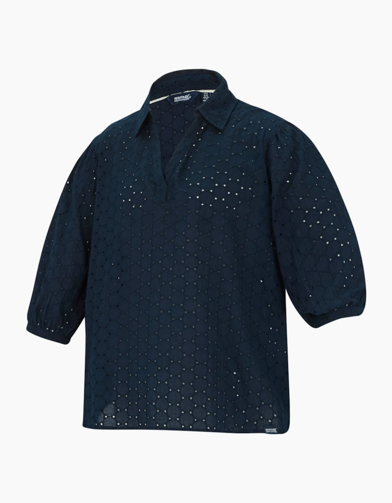 Womens/Ladies Nofino Broderie Shirt