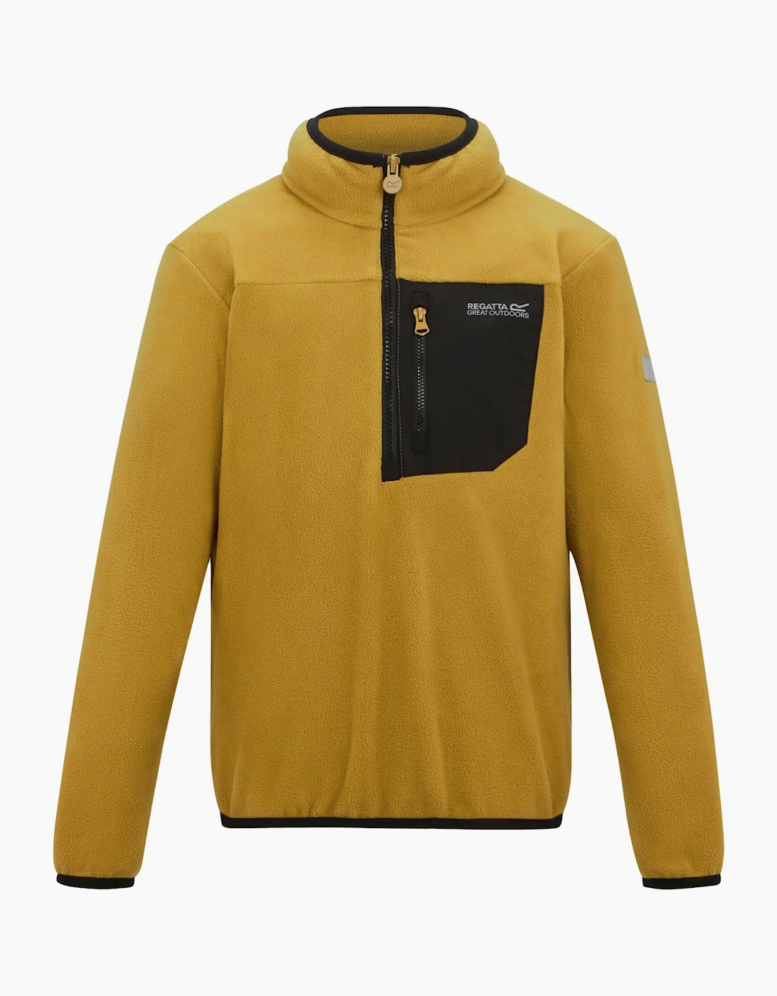 Childrens/Kids Frankie Half Zip Fleece Top, 6 of 5