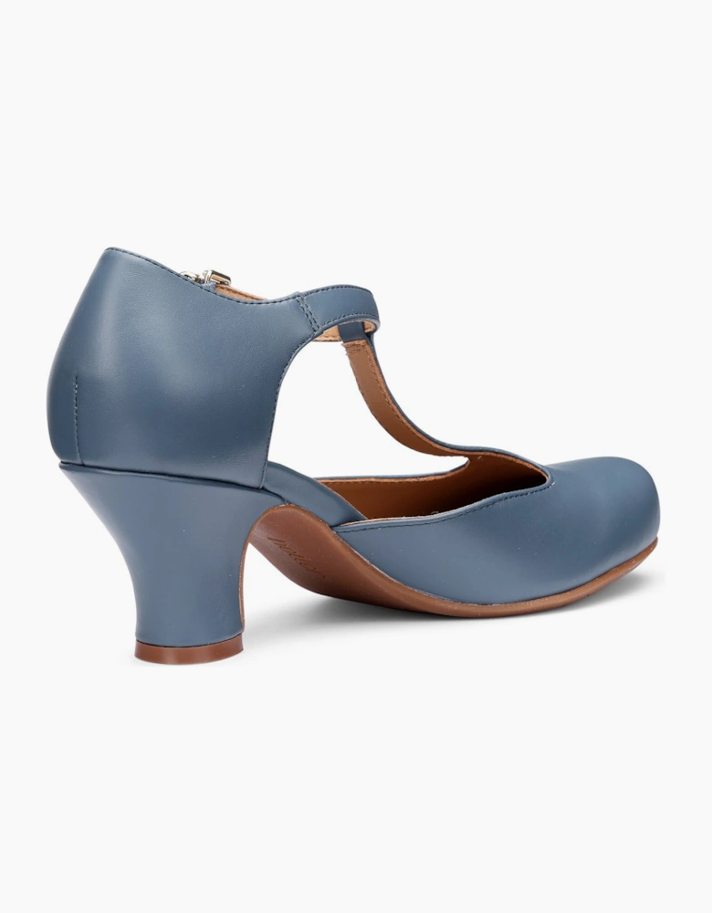 Tempo Womens T-Bar Court Shoes