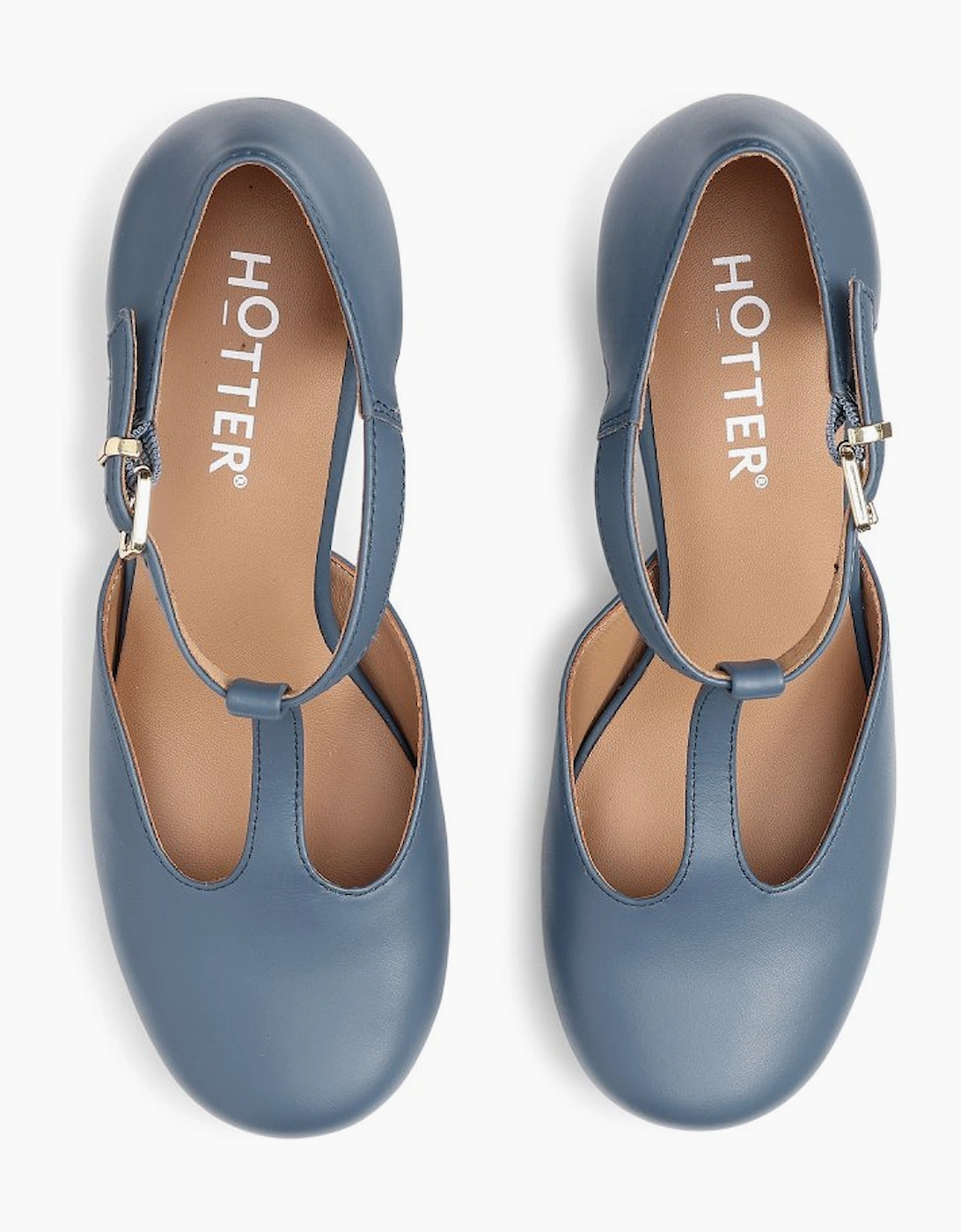 Tempo Womens T-Bar Court Shoes