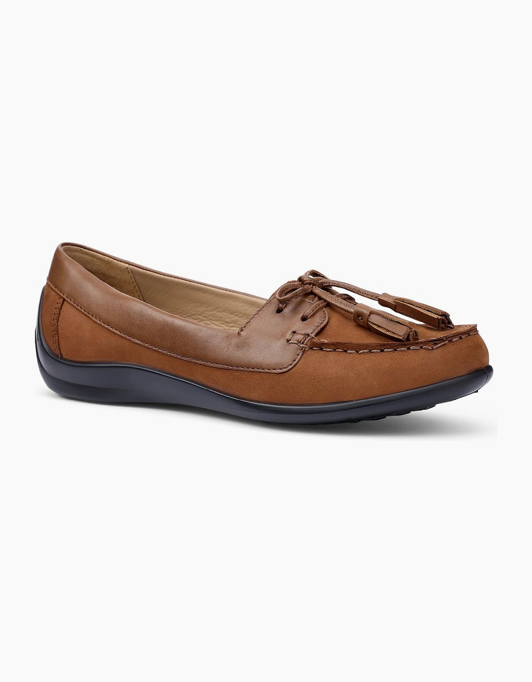 Hotter Women's Brown Bay Ii Shoes - Size: 6