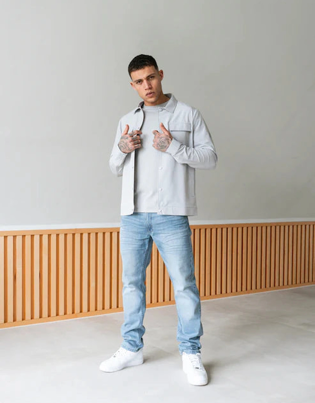 Valere Milano Lusso Clean Jeans - Light Blue