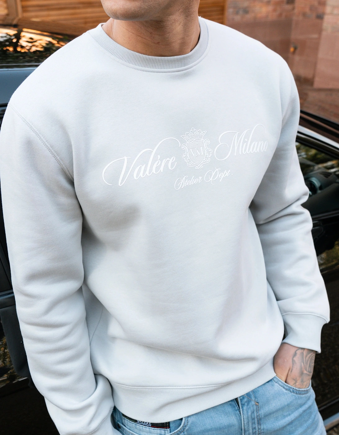 Valere Milano Lusso Clean Jeans - Light Blue