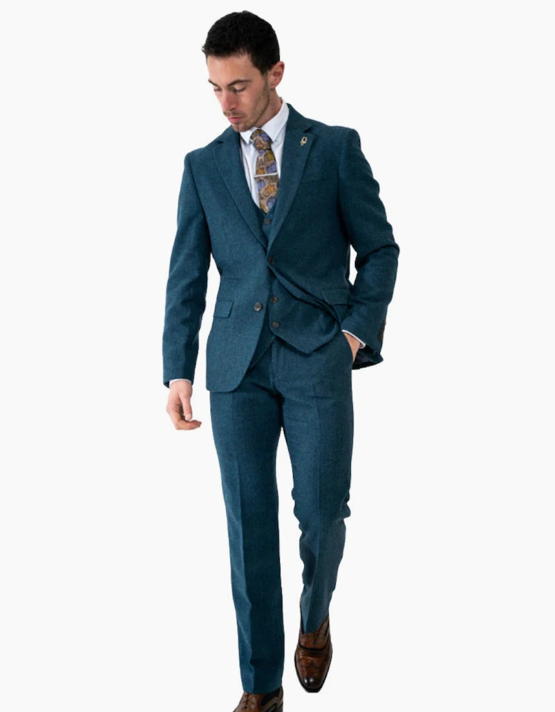 Armstrong Tweed Blazer - Blue