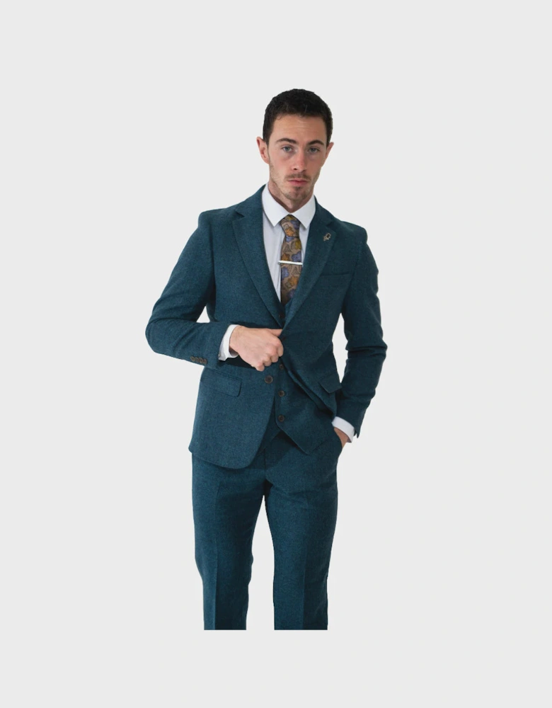 Armstrong Tweed Blazer - Blue