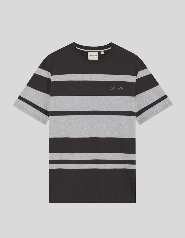 Relaxed Fit Stripe T-Shirt