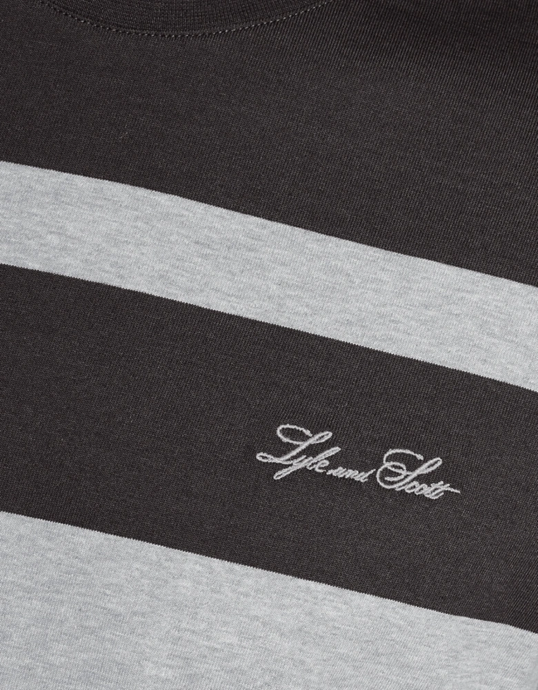 Relaxed Fit Stripe T-Shirt