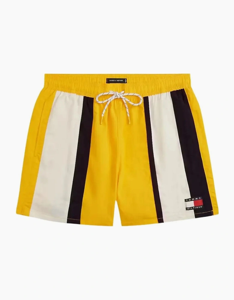 Heritage Cut-and-Sew Swim Shorts, Sunshine Yellow