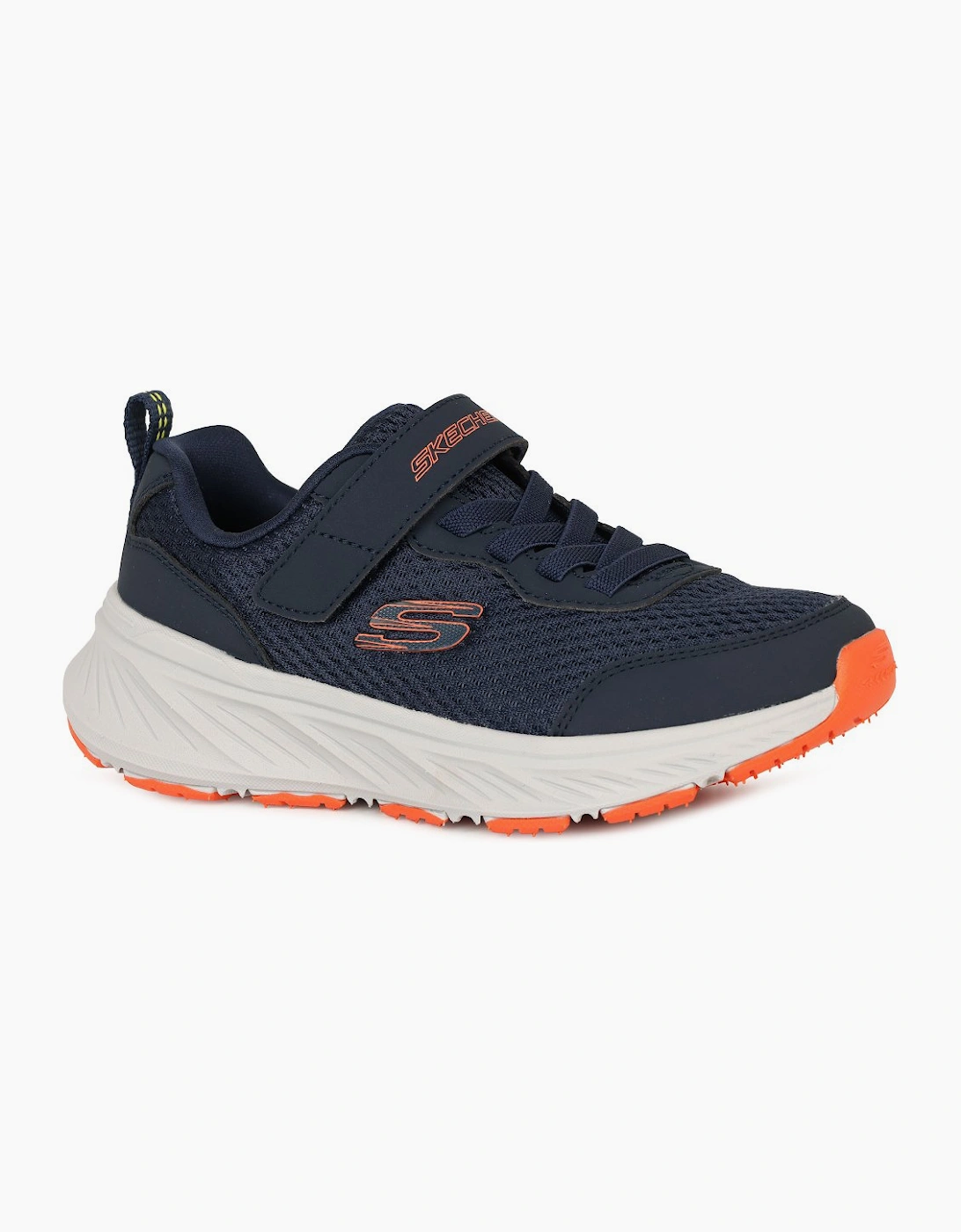 Skechers Girls Navy 'S Edgeride Sports Trainers - Size: 12/F (Standard) Kids