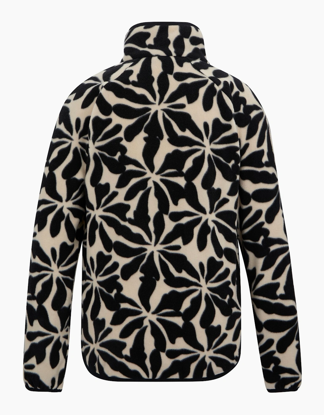 Womens/Ladies Frankie Abstract Floral Full Zip Fleece Jacket