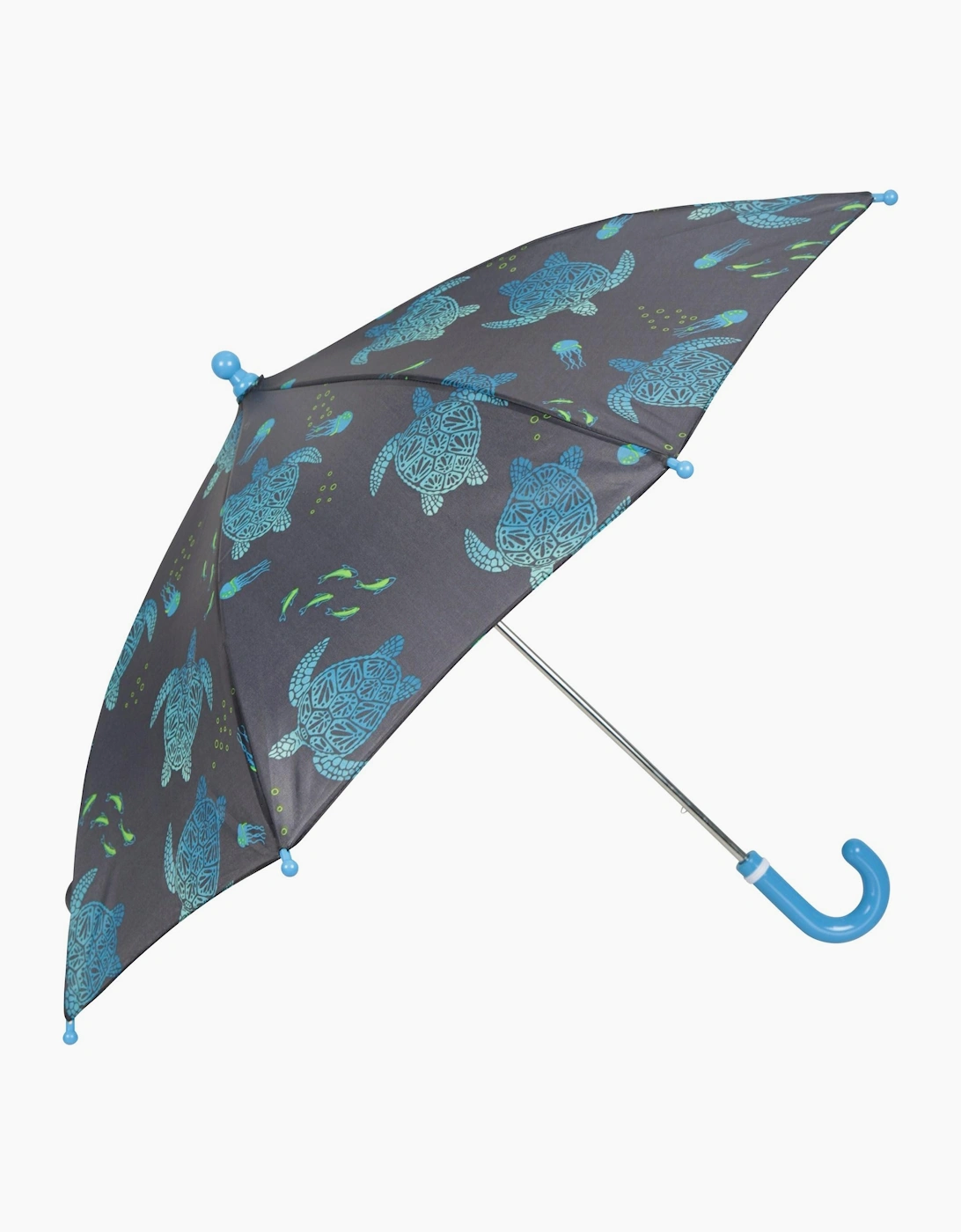 Mountain Warehouse Childrens/Kids Printed Stick Umbrella - Navy - Size: ONE size