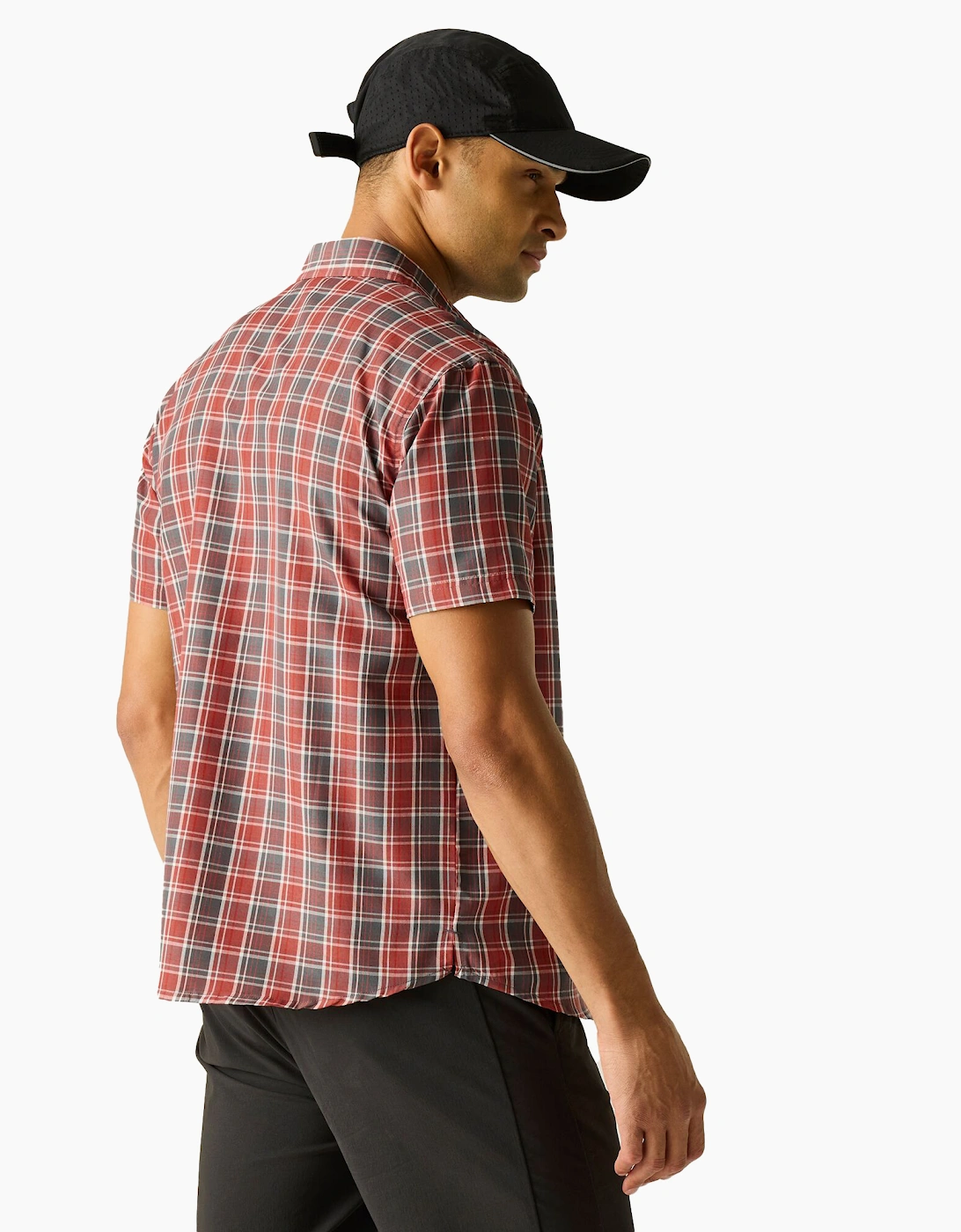 Mens Mindano Multi Check Short-Sleeved Shirt