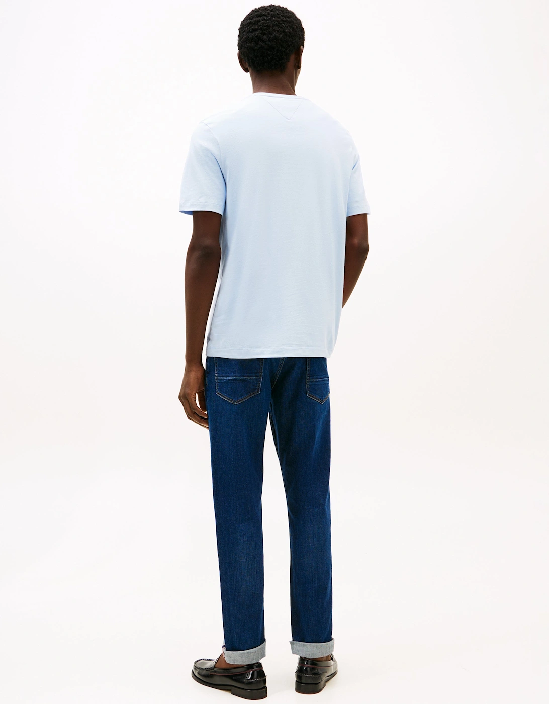 Essential Seasonal Regular Fit Solid Mens T-Shirt - Breezy Blue