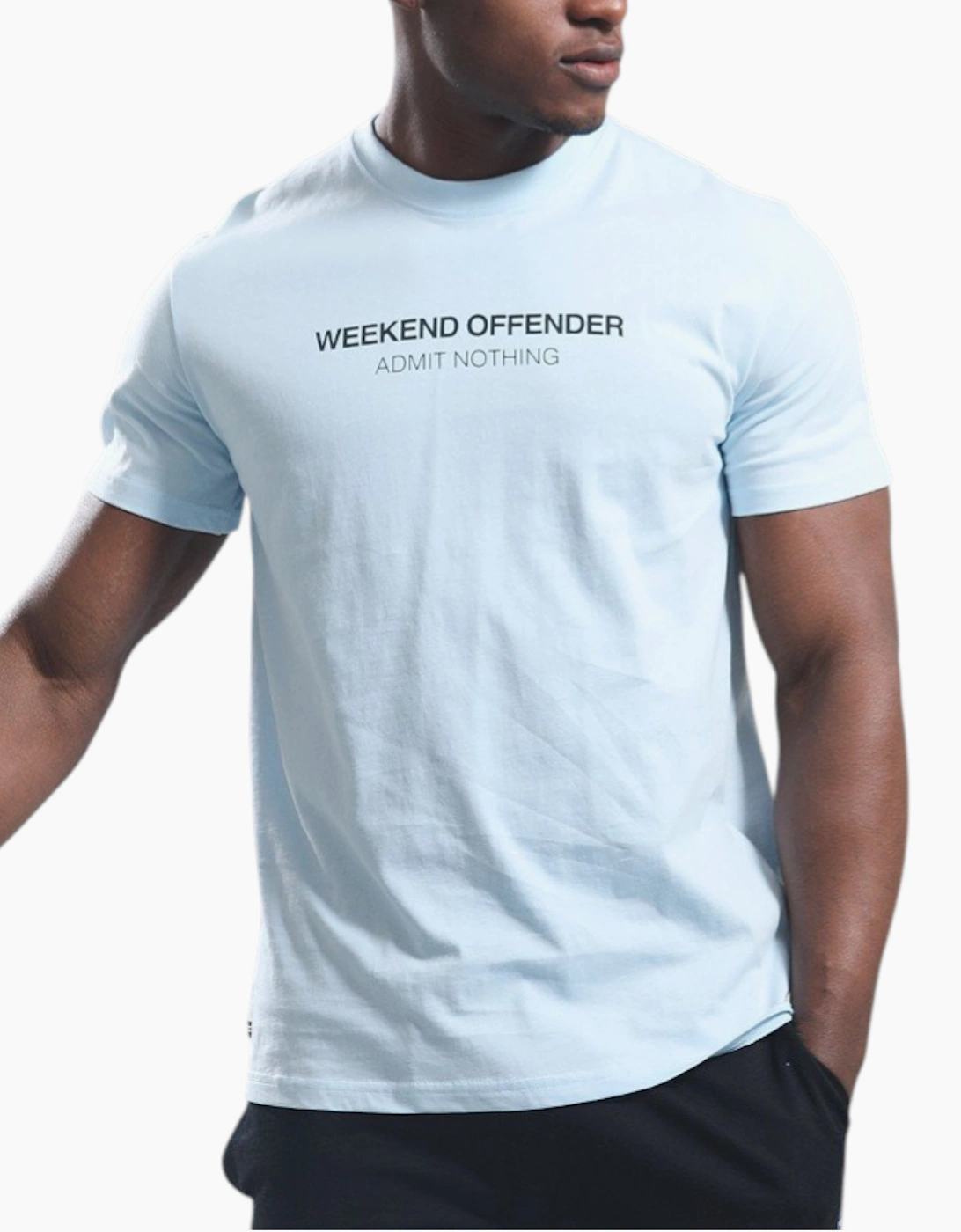 Mens T Shirts Steinbeck Crew Neck Tee, 2 of 1