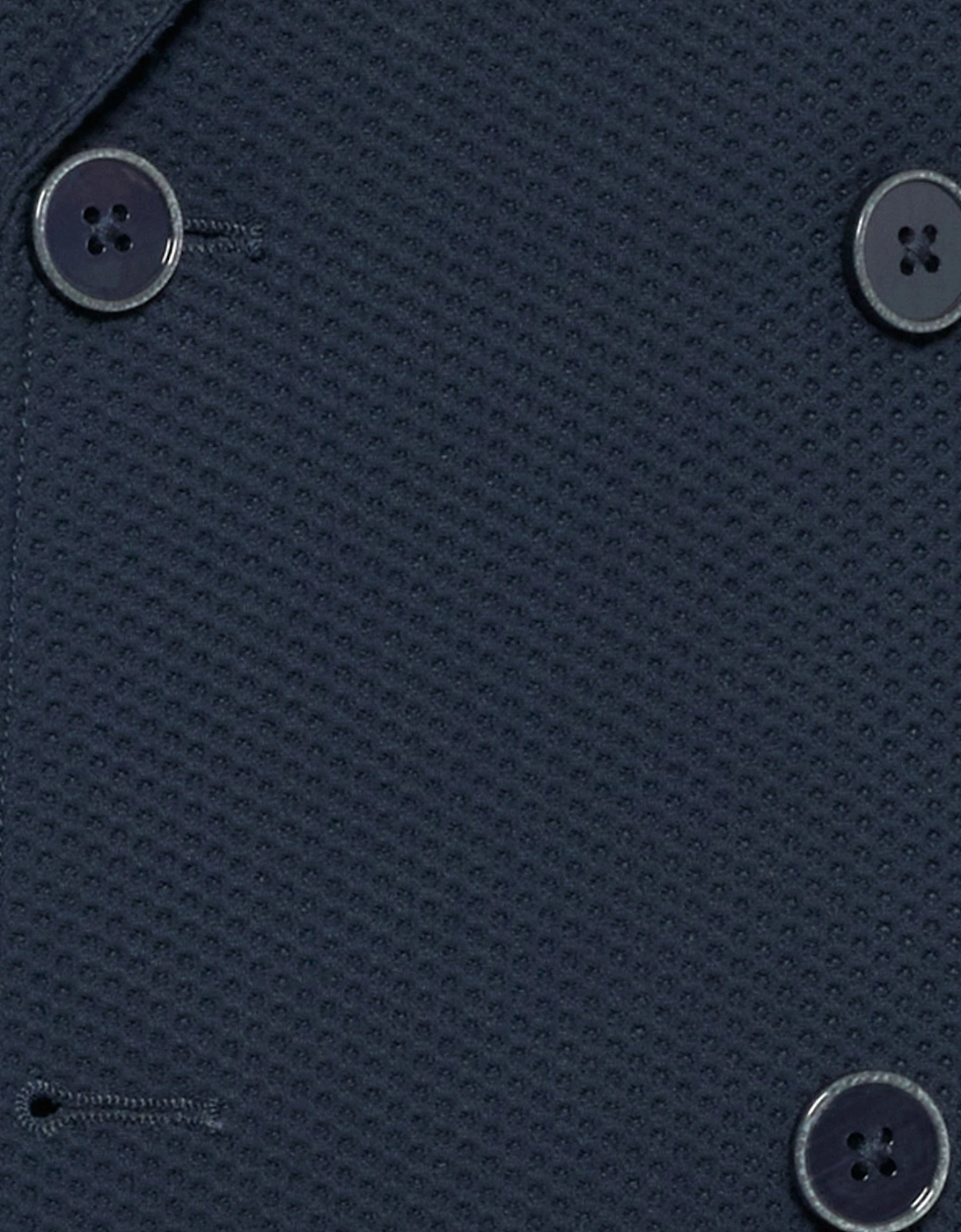 DOUBLE BREASTED TRAVEL JACKET NAVY