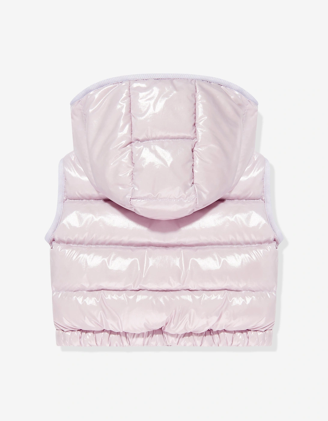 Moncler Enfant Girls Down Padded Kamile Gilet in Purple