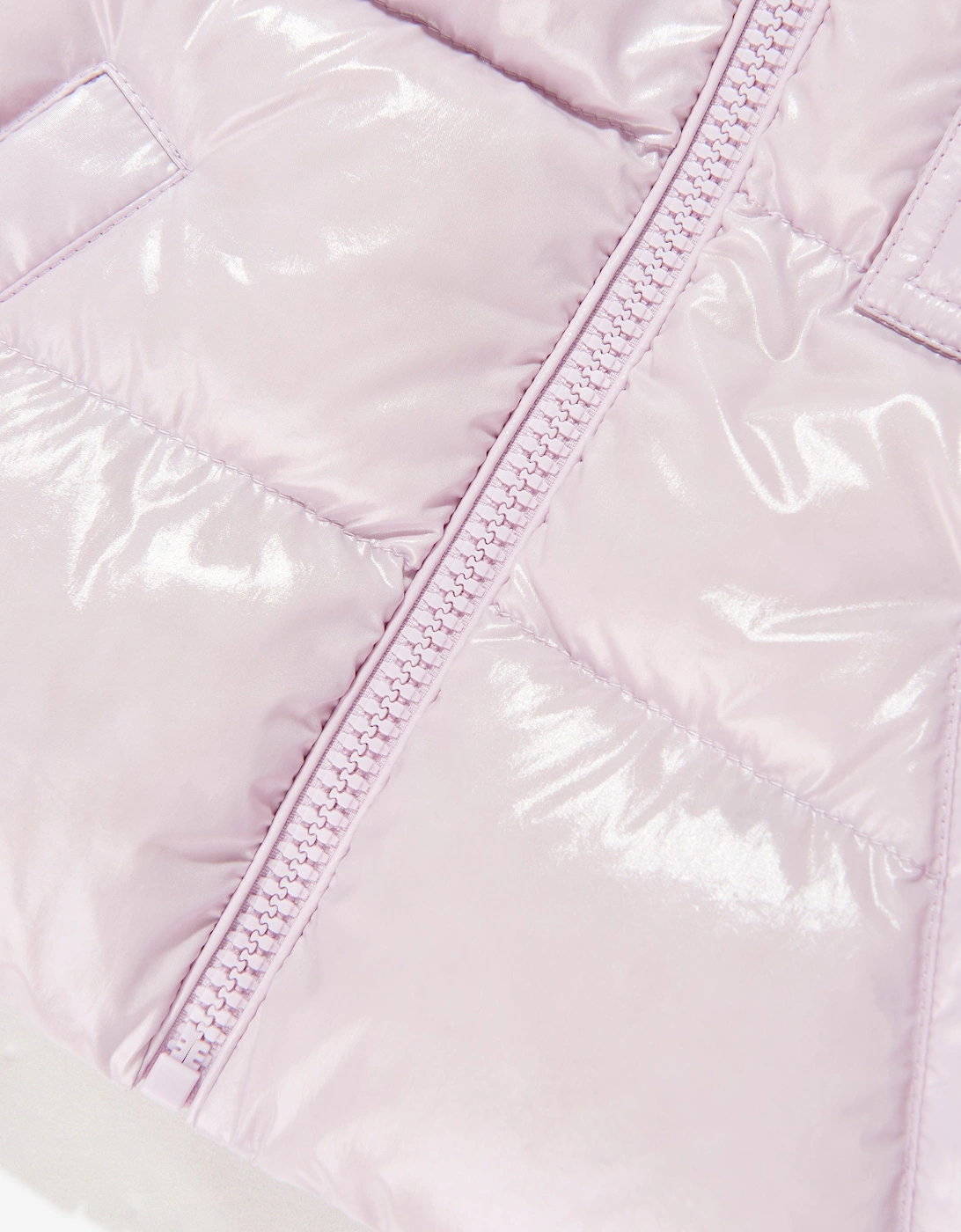 Moncler Enfant Girls Down Padded Kamile Gilet in Purple