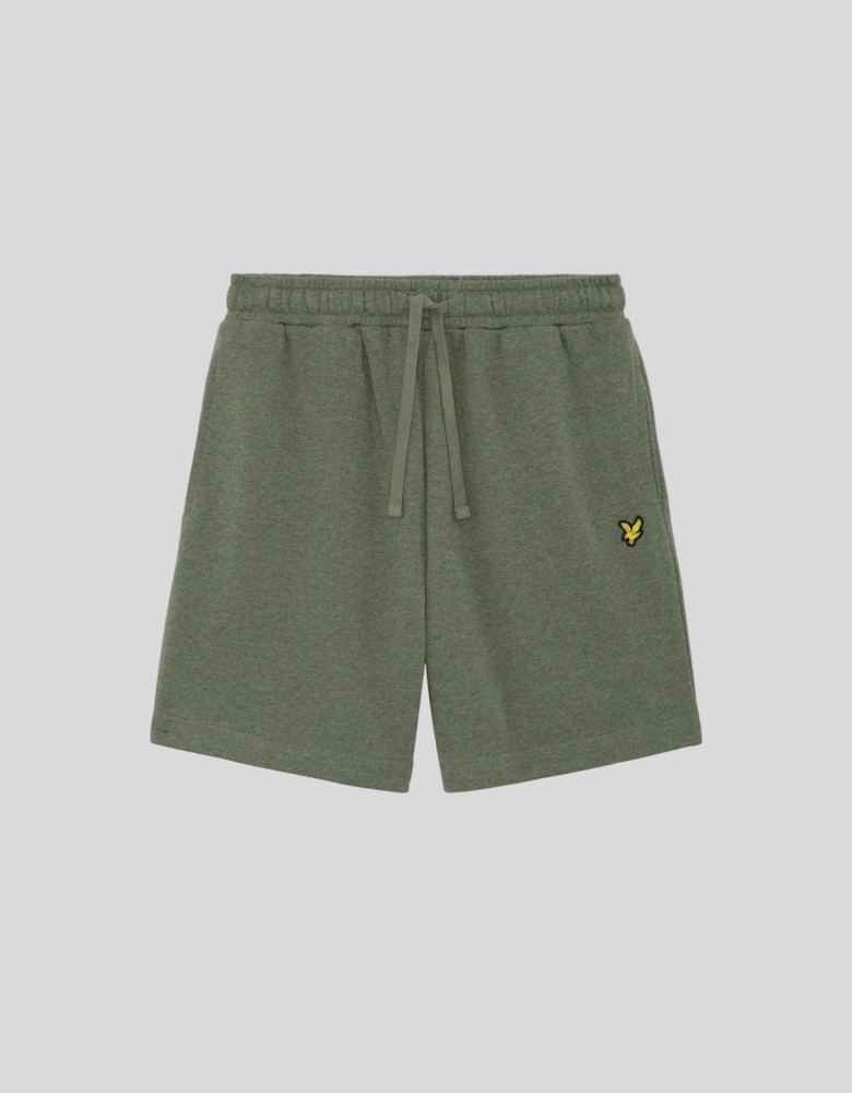 Cotton Marl Sweat Shorts