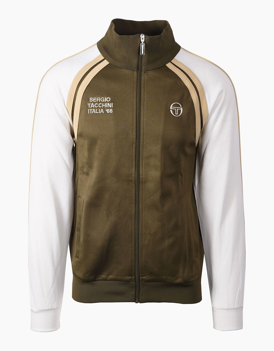 GHIBLI DAVIS TRACK TOP DARK OLIVE/GARDENIA/MOJAVE DES, 4 of 3