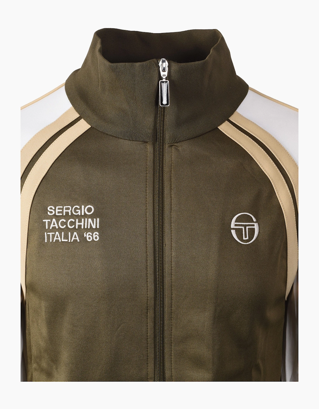 GHIBLI DAVIS TRACK TOP DARK OLIVE/GARDENIA/MOJAVE DES