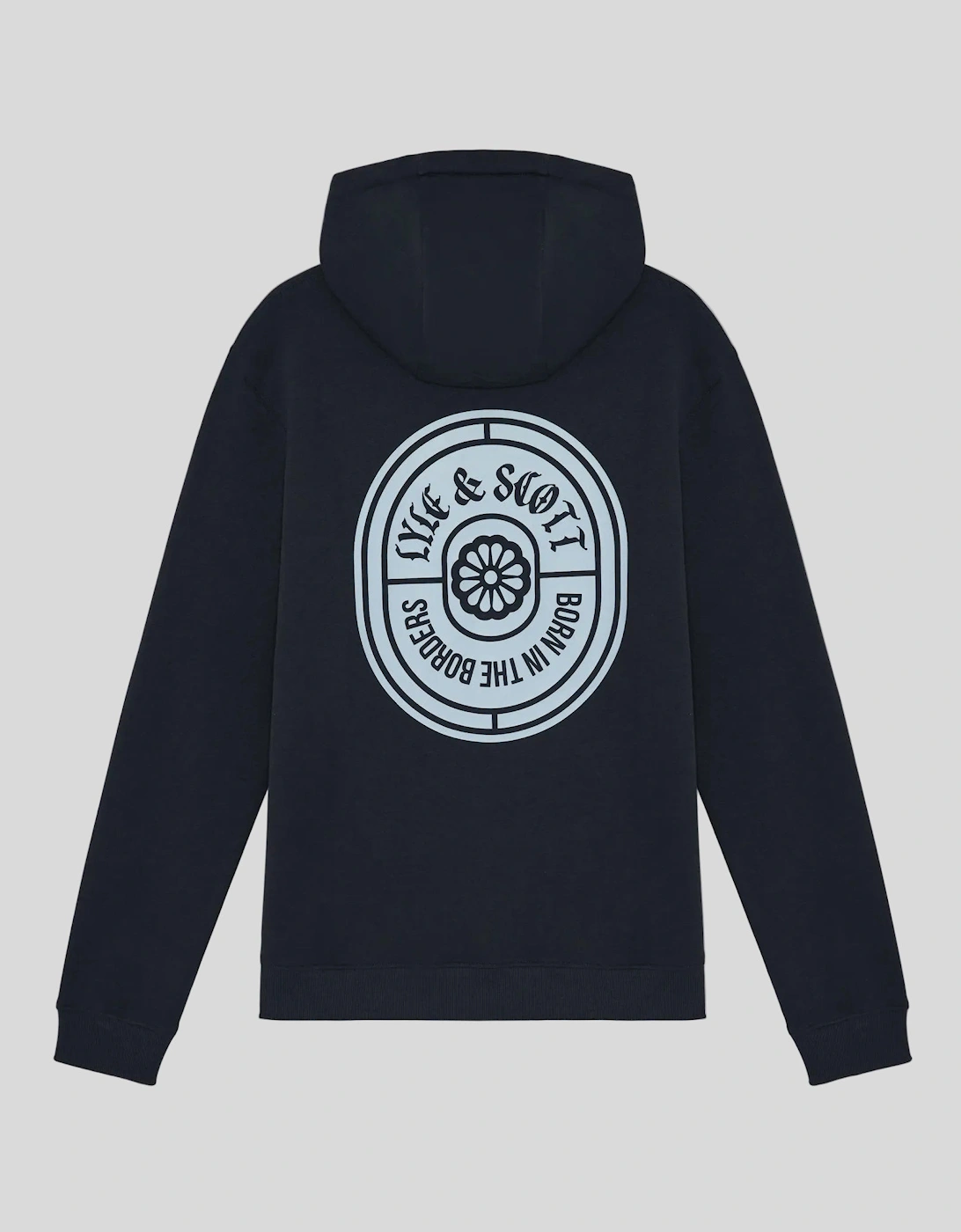 Graphic Badge Cotton Hoodie