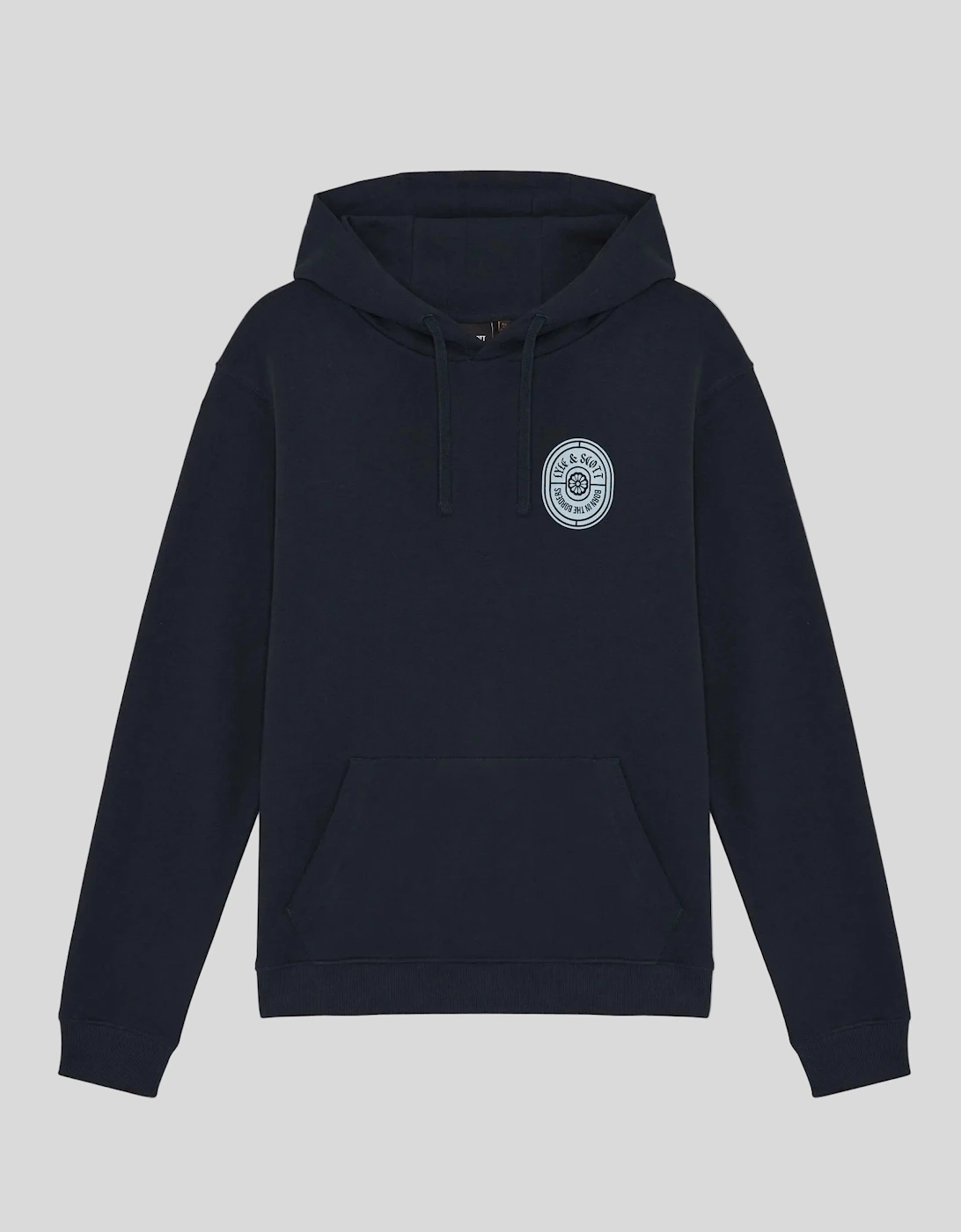 Graphic Badge Cotton Hoodie