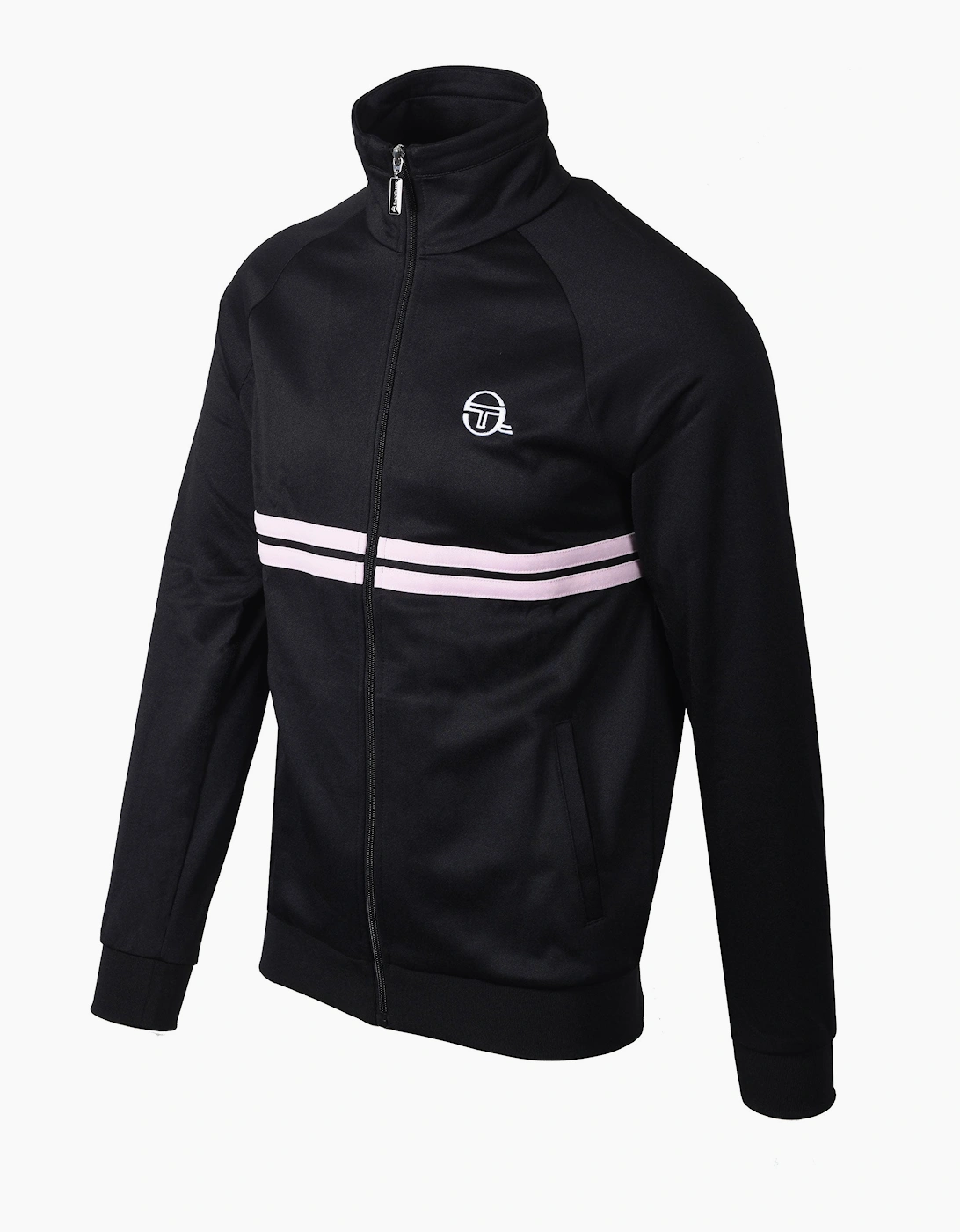 DALLAS TRACK TOP BLACK/LIGHT LILAC