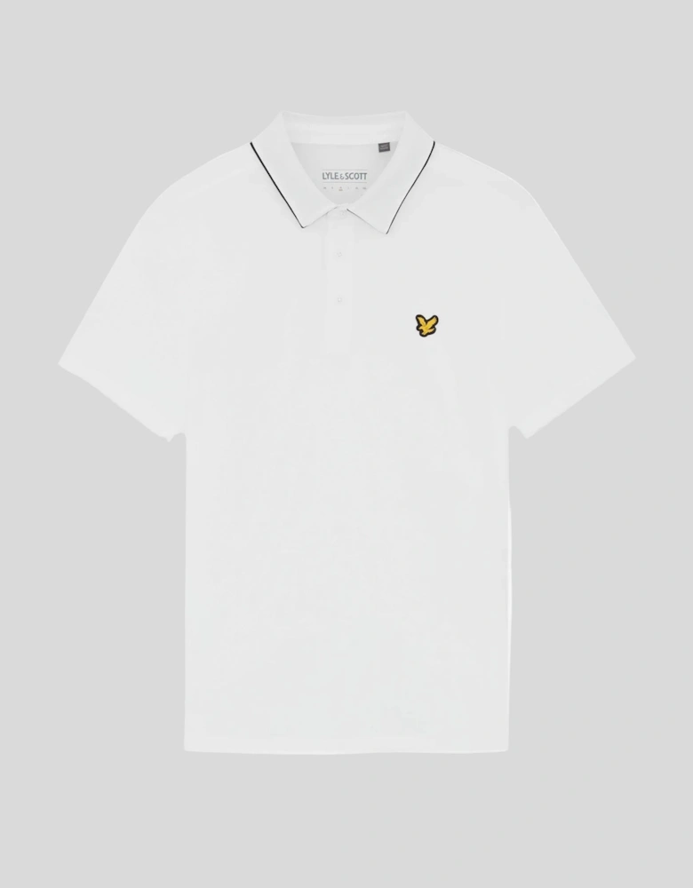 Contrast Collar Polo Shirt