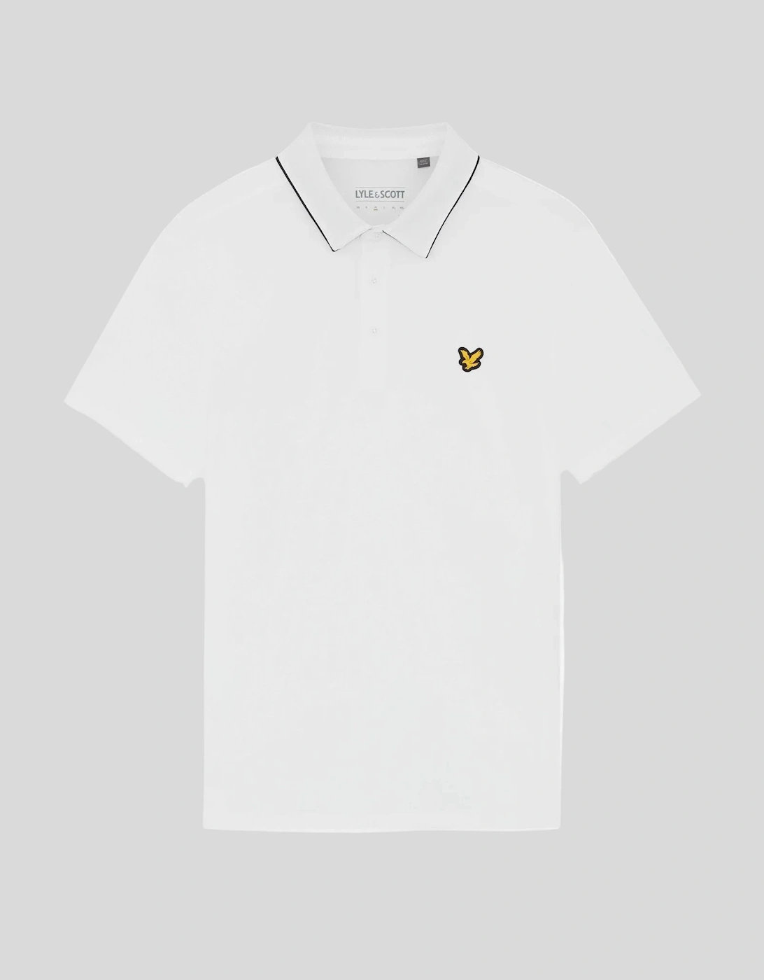 Contrast Collar Polo Shirt