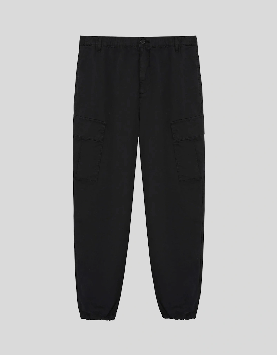 Cuffed Cargo Trousers