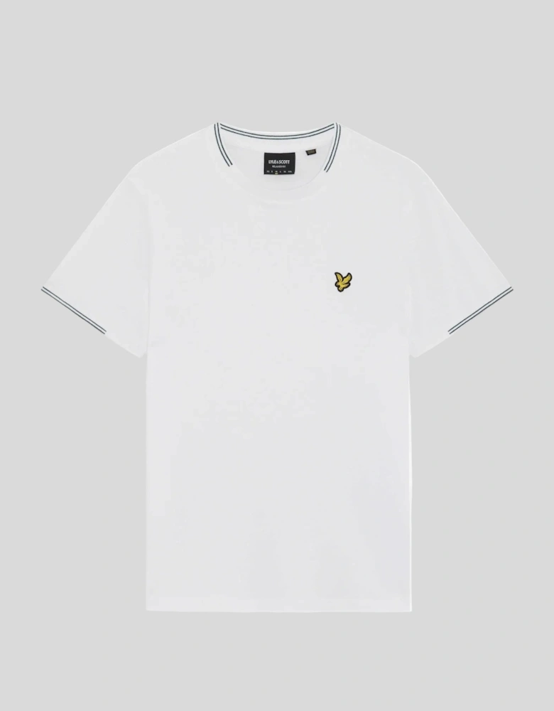 Fine Cotton Tipped T-Shirt